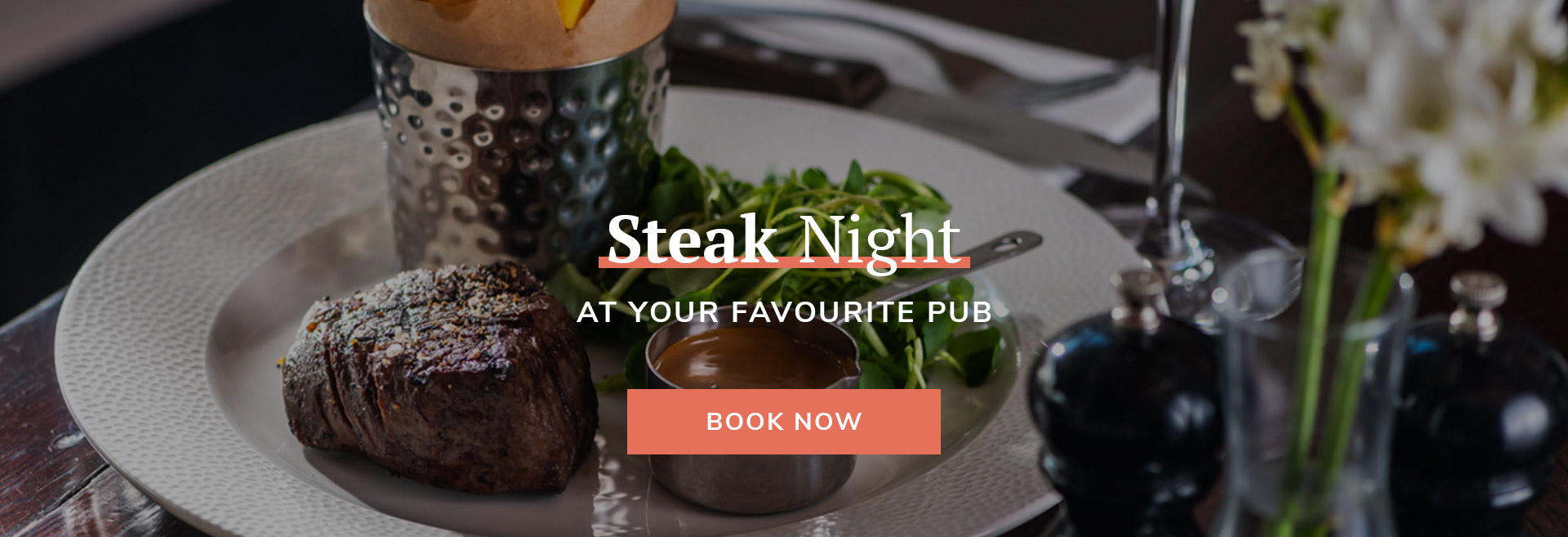 Steak Night at The Woodstock Arms