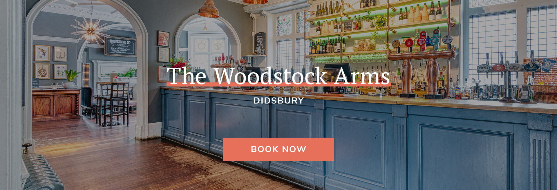 Enjoy a meal at your local pub at The Woodstock Arms in Manchester